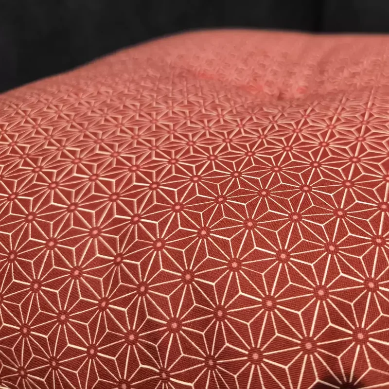 Ikeura Asanoha Zabuton Traditional Japanese Cushion 55 x 59cm
