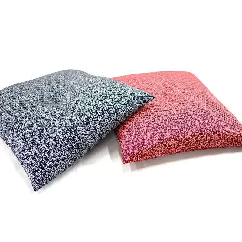 Ikeura Asanoha Zabuton Traditional Japanese Cushion 55 x 59cm