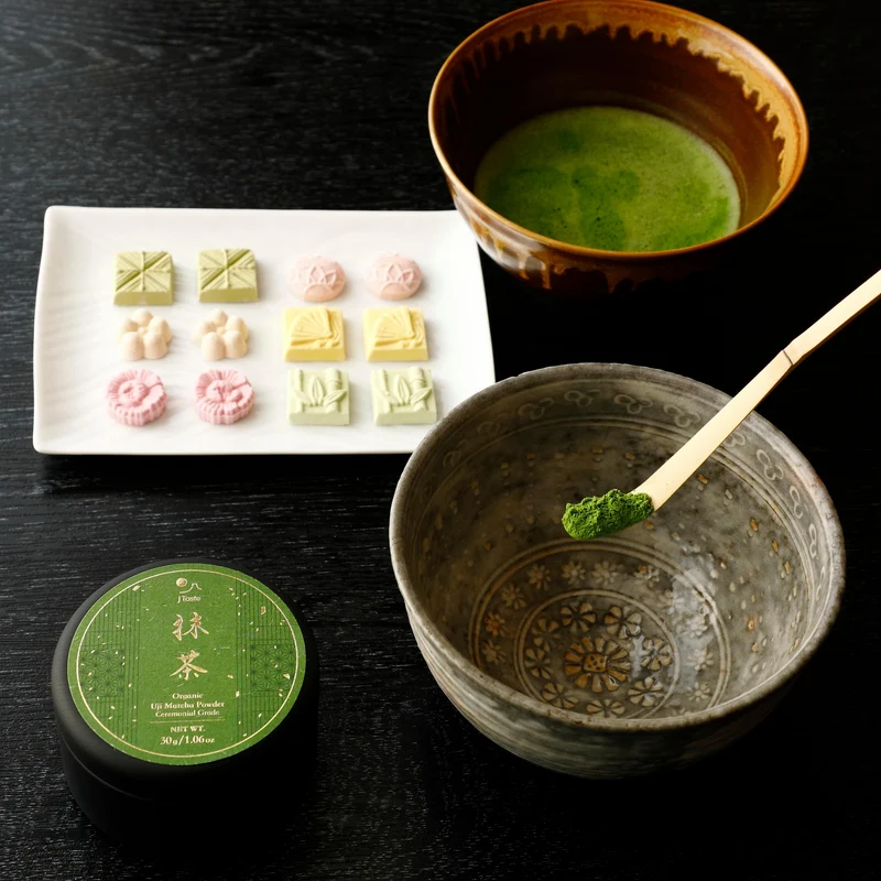 J Taste Ceremonial Grade Organic Uji Matcha Powder 30g