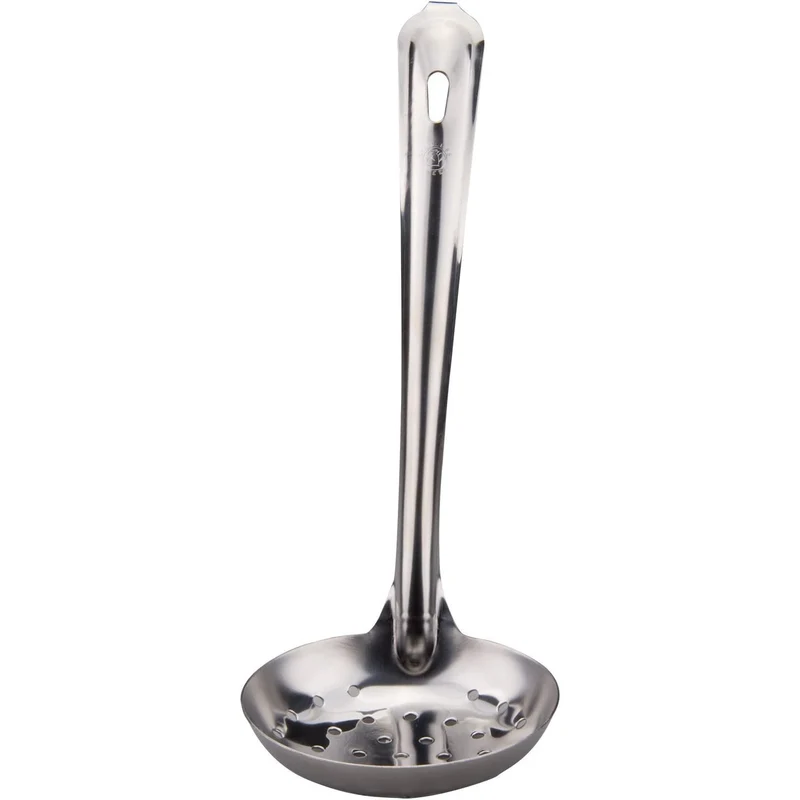 Yamagi Stainless Steel Soup Ladle with Straining Holes