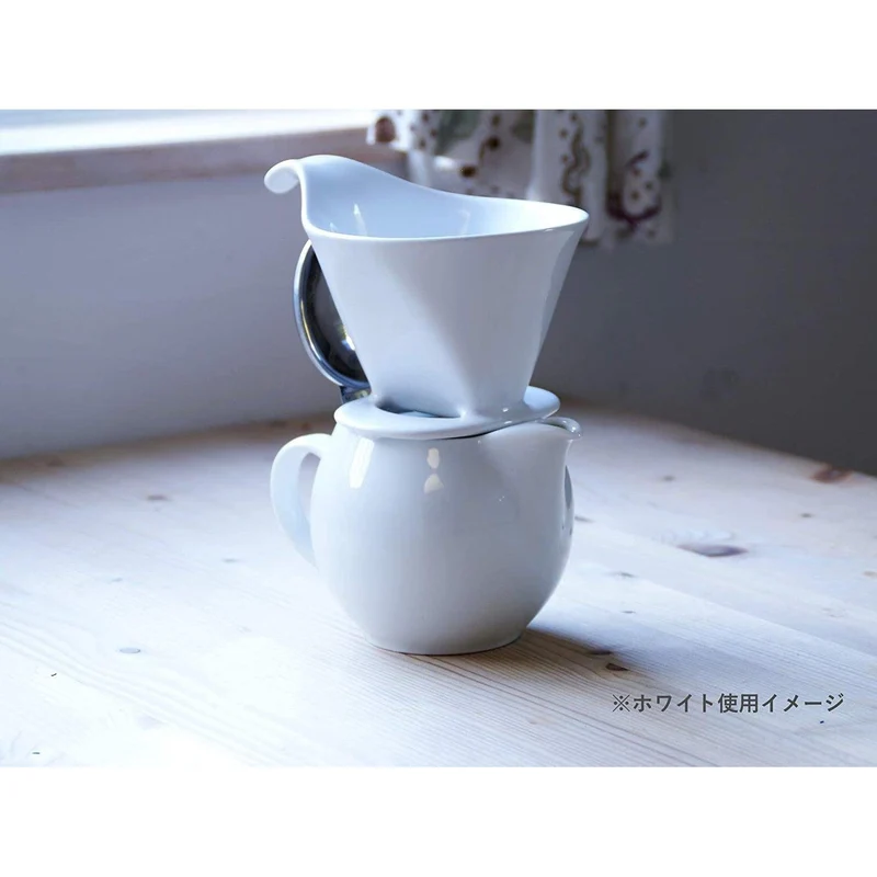 Zero Japan Hand Crafted Minoyaki Pottery Pour Over Coffee Dripper 3~4 Cups