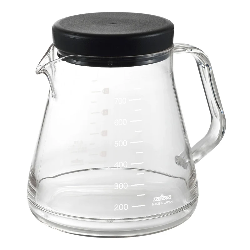Akebono Heat Resistant Plastic Coffee Pot with Plastic Lid TW-3727
