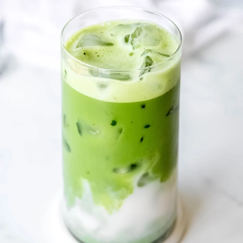 Nittoh Tea Matcha Green Tea Latte Powder (Matcha Au Lait) 8 Sticks