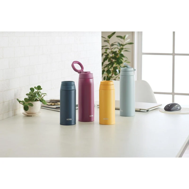 Thermos Vacuum Flask Insulated Water Bottle with Carry Loop 750ml