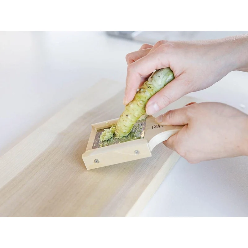 Oyanagi Japanese Wasabisan Wooden Wasabi Grater