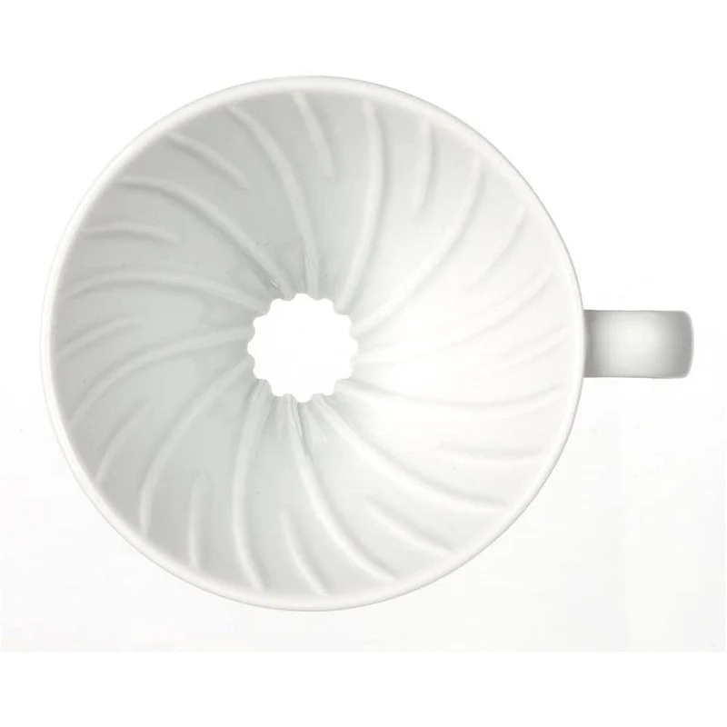 Hario V60 Ceramic Coffee Dripper 1~4 Cups White