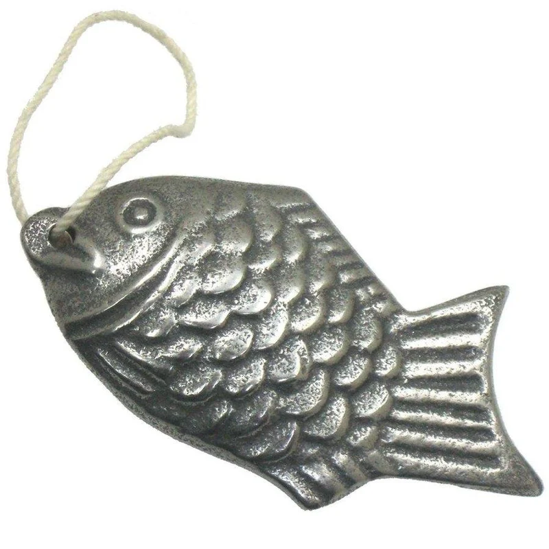 Toribe Tetsu no Kenko Tai Cast Iron Fish for Cooking