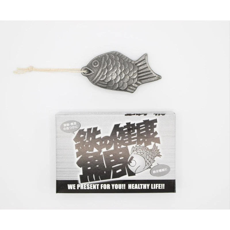 Toribe Tetsu no Kenko Tai Cast Iron Fish for Cooking