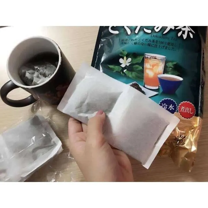 Orihiro Dokudami Tea Houttuynia Cordata Tea Bags 60 ct.