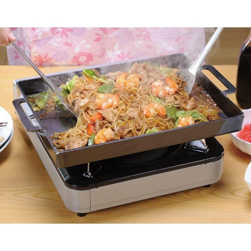 Summit Tetsunaberyu Thick Campfire Cooking Iron Plate (3.2mm)