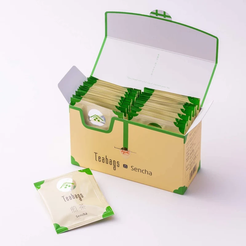 Ippodo Kyoto Sencha Green Tea Balanced Taste Tea Bags 25 ct.