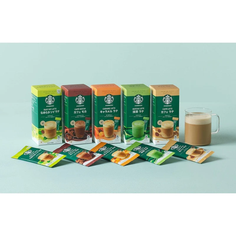Starbucks Japan Matcha Latte Powder Premium Mixes (Pack of 3)