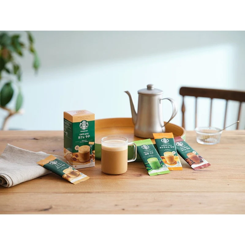 Starbucks Japan Matcha Latte Powder Premium Mixes (Pack of 3)