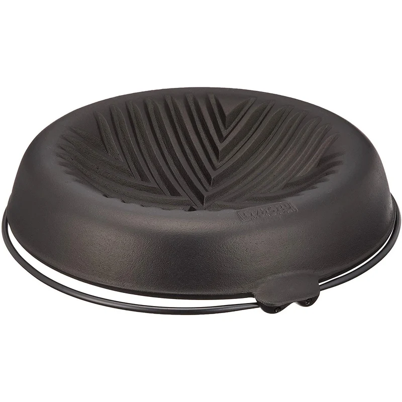 Iwachu Cast Iron Jingisukan Grill Pot with Handle 23006