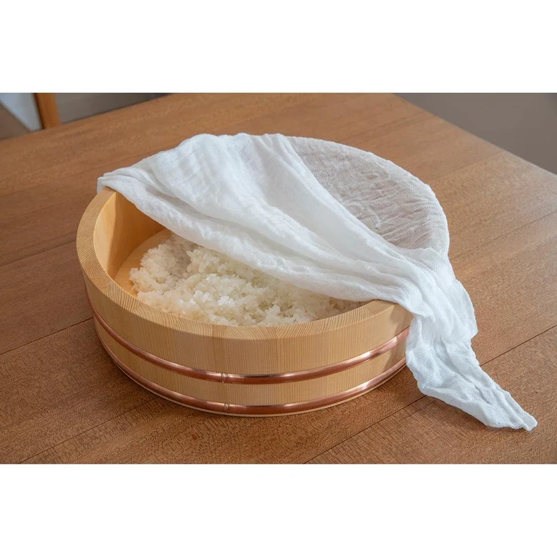 Umezawa Sawara Cypress Hangiri (Wooden Sushi Oke Bowl) 36cm