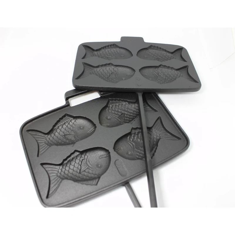 Oigen Nambu Cast Iron Taiyaki Maker Fish Shaped Pan F-463
