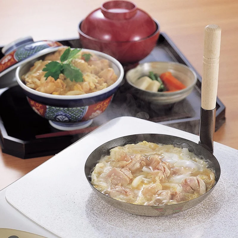 Oyakodon Pan Stainless Steel Non-Stick Cooking Pan 178mm
