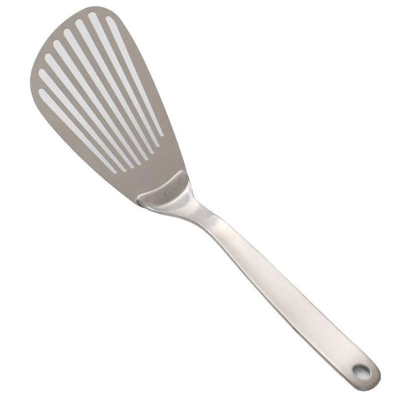 Sori Yanagi Batter Beater Spatula Stainless Steel Slotted Turner 308mm