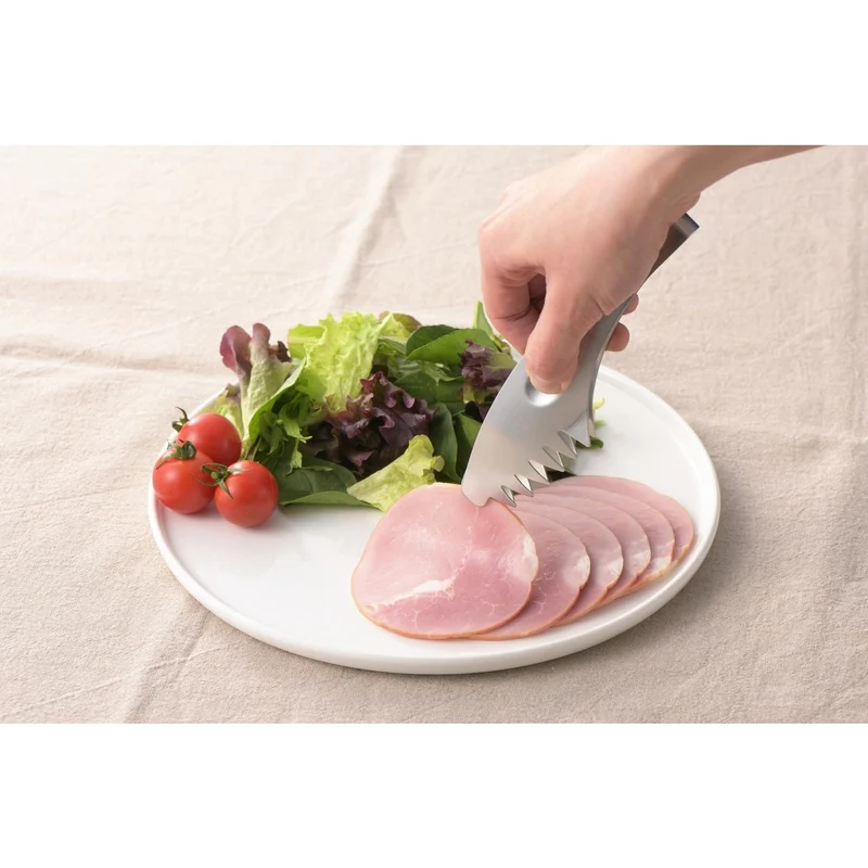 Ptygrace Handy Tongs Multi-Purpose Serrated Black Tongs 170mm