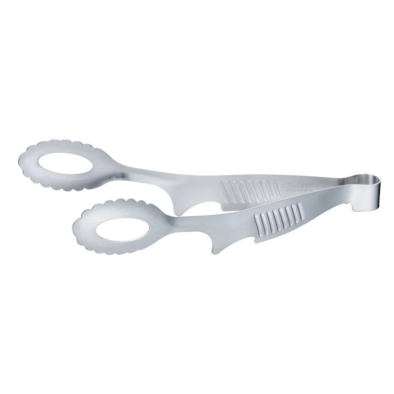 Deco Multi-Purpose Tongs Stainless Steel Slotted Kitchen Tongs 255mm