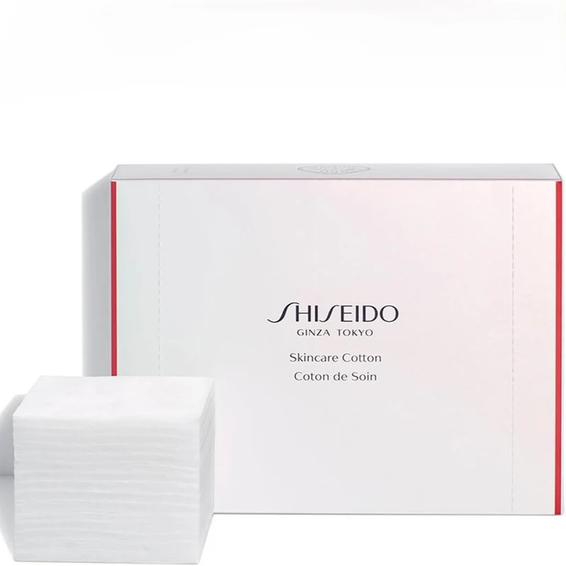 Shiseido Prepare Silk Cotton Pads Lint-Free Toner Pads 90 Sheets