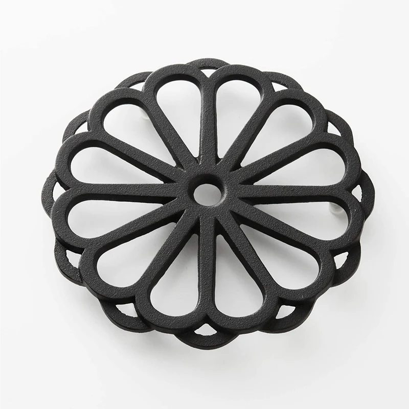 Iwachu Cast Iron Trivet Heat Resistant Pot Stand ⌀17.5cm