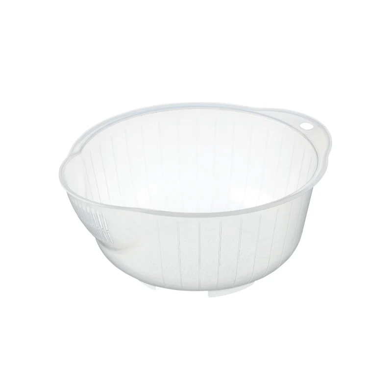 Inomata Japanese Rice Washing Bowl (Side and Bottom Drainage Holes) 23cm
