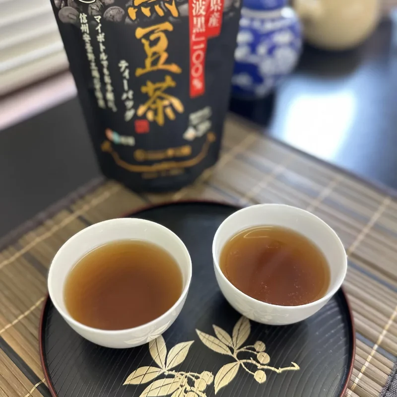 Suisouen Tamba Black Soybean Tea Caffeine-Free Kuromamecha 20 Tea Bags