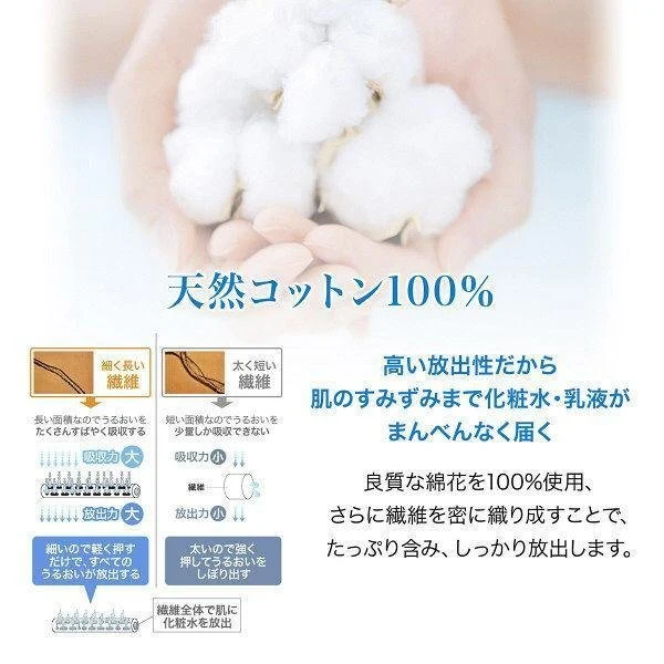 Shiseido Beauty Up Cotton Pads Lint Free Toner Pads (108 Sheets)