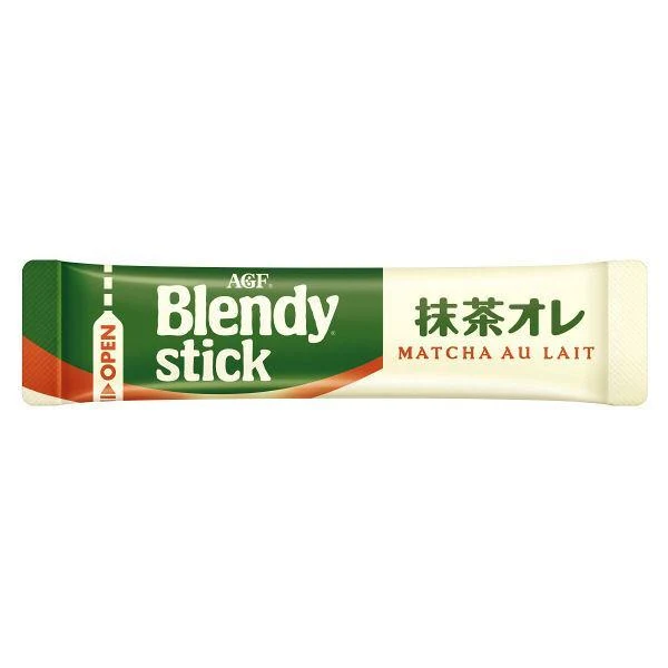 AGF Blendy Stick Matcha au Lait (Matcha Green Tea Latte) 18 Sticks
