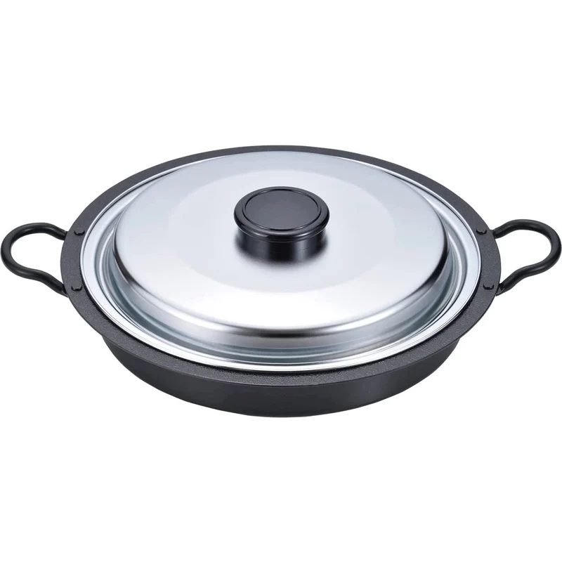 Wahei Freiz Gyoza Iron Pan (Japanese Dumplings Iron Pan with Lid)