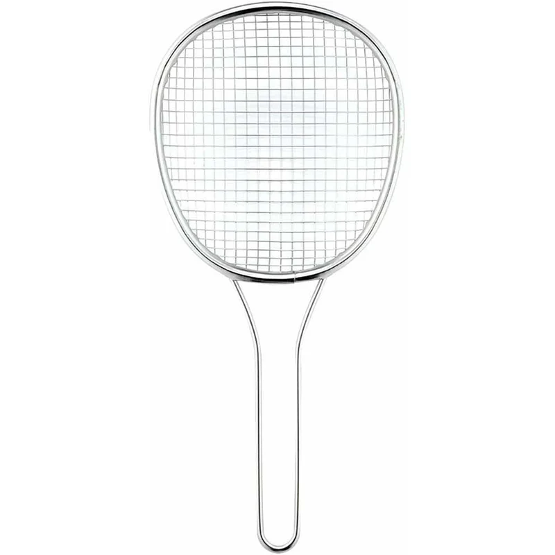 Shimomura Deep Fryer Skimmer Stainless Steel Large Hole Mesh Scoop 30cm
