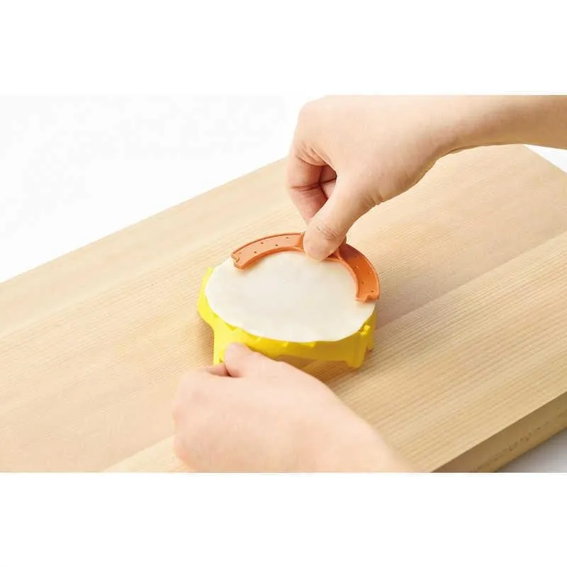 Shimomura Gyoza Shaping Mold Set (Japanese Dumplings Maker Kit)