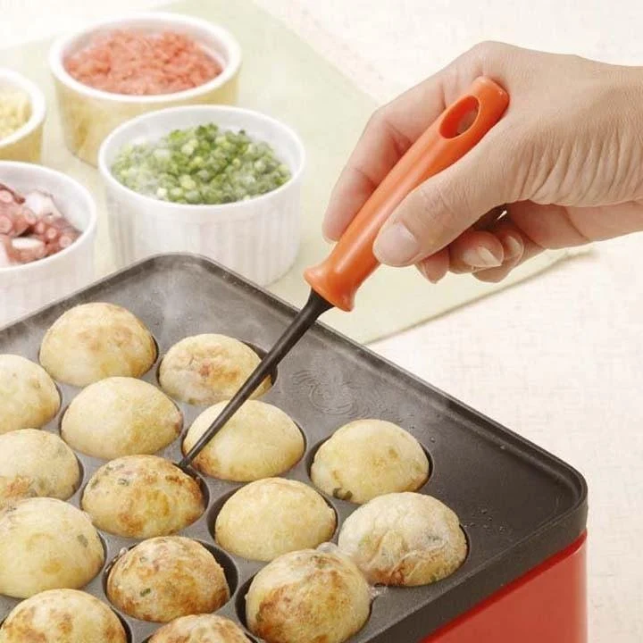 Shimomura Takoyaki Picks Easy Turn Soft Resin Rounded Tips 2 Pieces