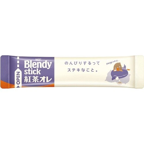 AGF Blendy Stick Instant Royal Milk Tea Powder 8 Sticks
