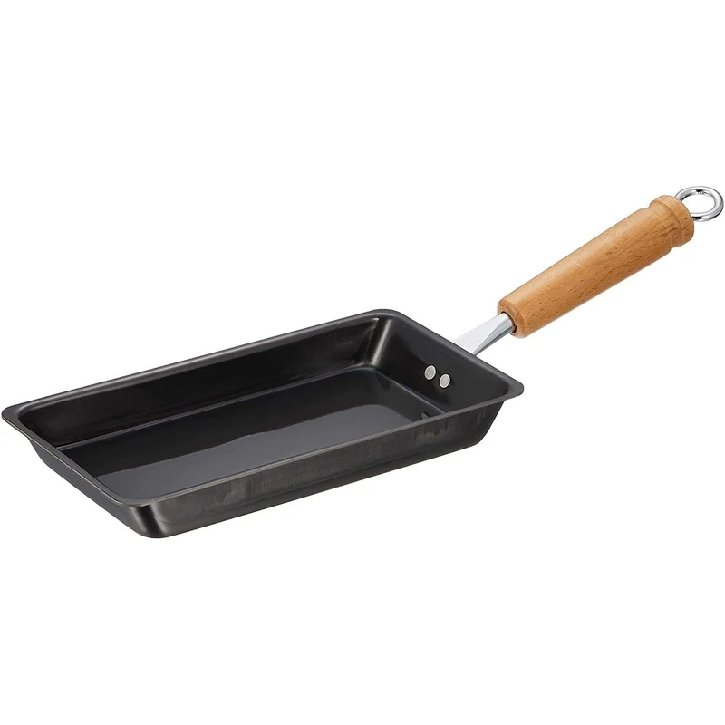 Summit Rectangular Cast Iron Tamagoyaki Pan (Japanese Omelette Pan) 104x374mm