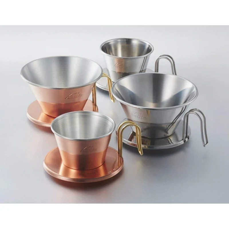 Kalita Wave 185 Coffee Dripper Copper WDC-185