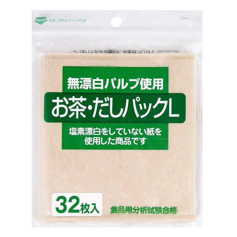 Zenmi Unbleached Tea Pack Loose Leaf Tea Bags Big 32 Pieces