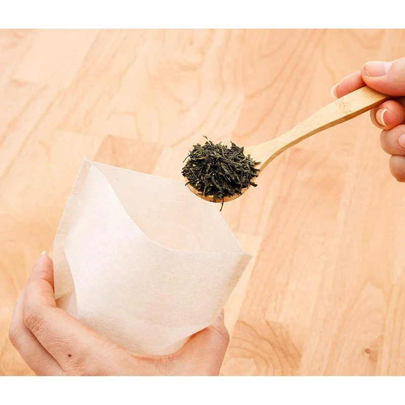Zenmi Unbleached Tea Pack Loose Leaf Tea Bags Big 32 Pieces