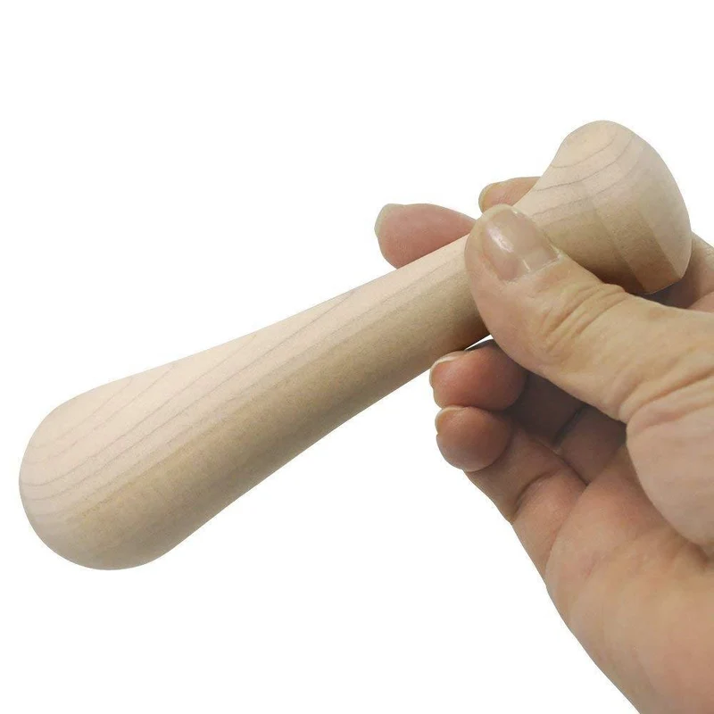 KAI Small Mortar Grinder Ceramic Mortar and Wooden Pestle Set DH3020