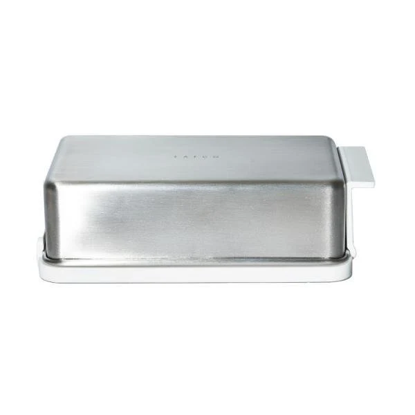 Yoshikawa EAトCO Stylish Stainless Butter Dish AS0043