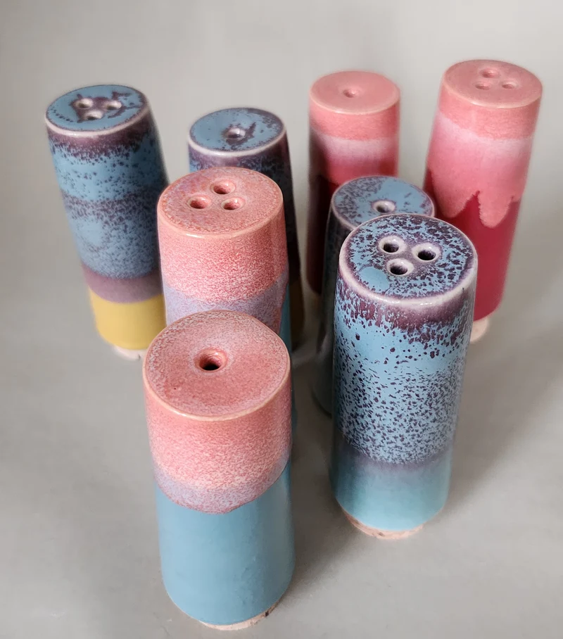 Set Salz- und Pfefferstreuer "Colormatch"