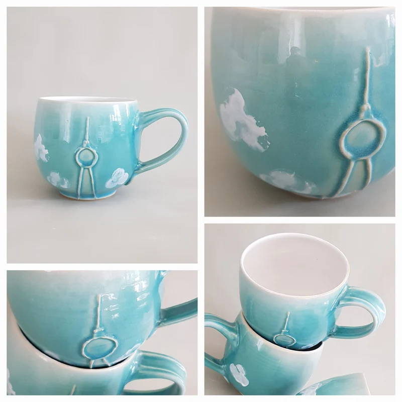 Tasse Berlin "Fernsehturm" 0,5 l