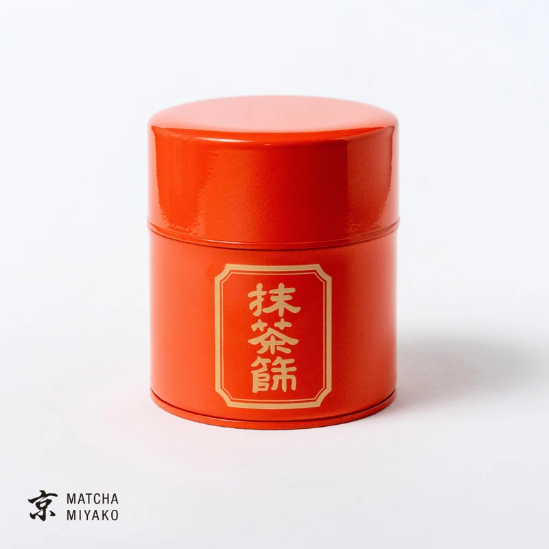 Matcha Sifter Tin Set (red)