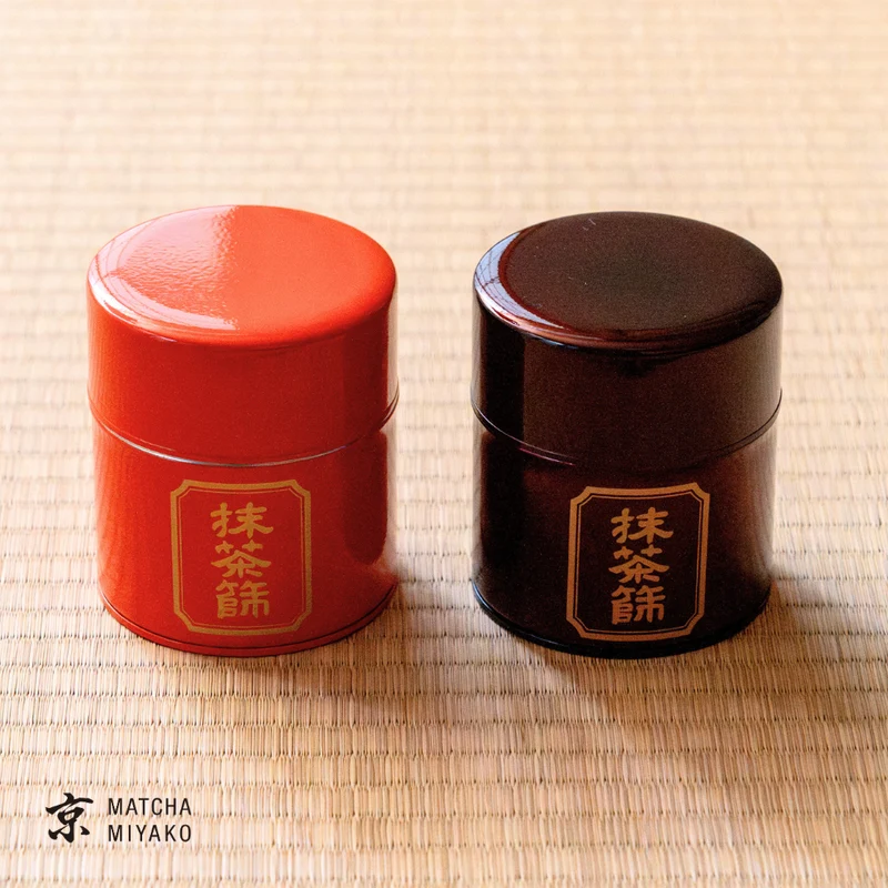 Matcha Sifter Tin Set (black)