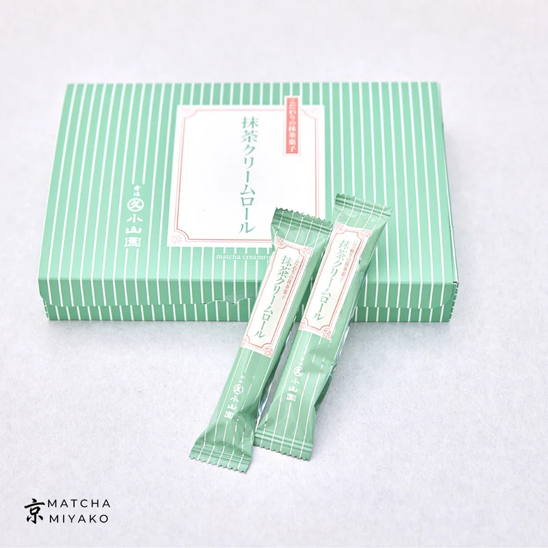 Matcha Cream Roll – wafer stick filled with matcha cream