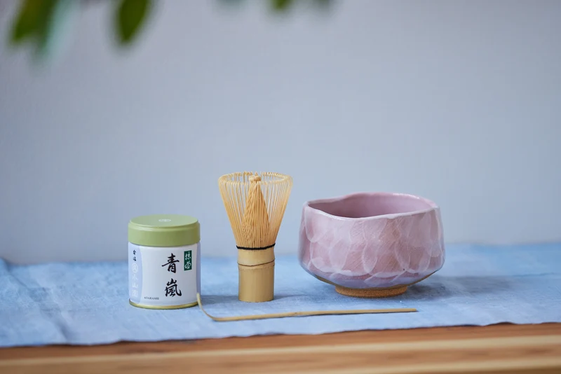 Japanese Matcha Tea Set - Pink