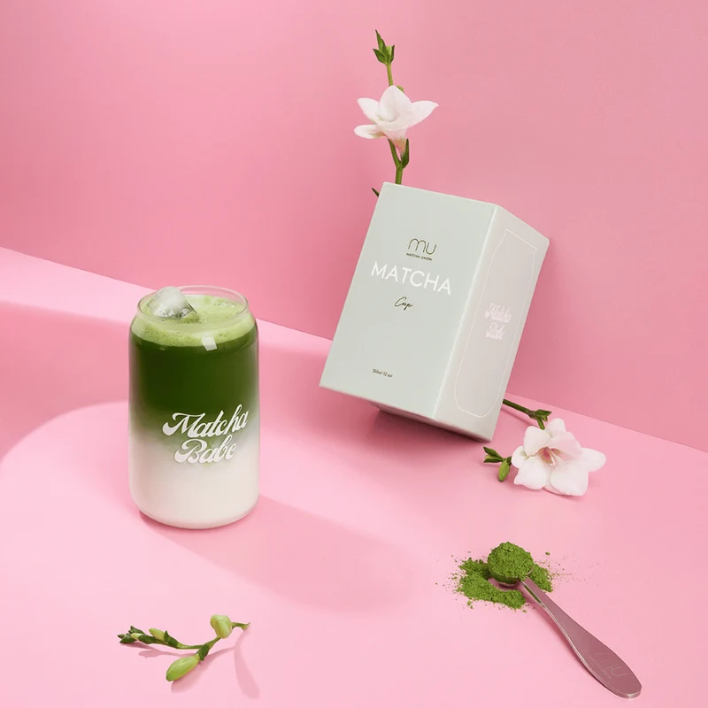 Matcha Babe Glass