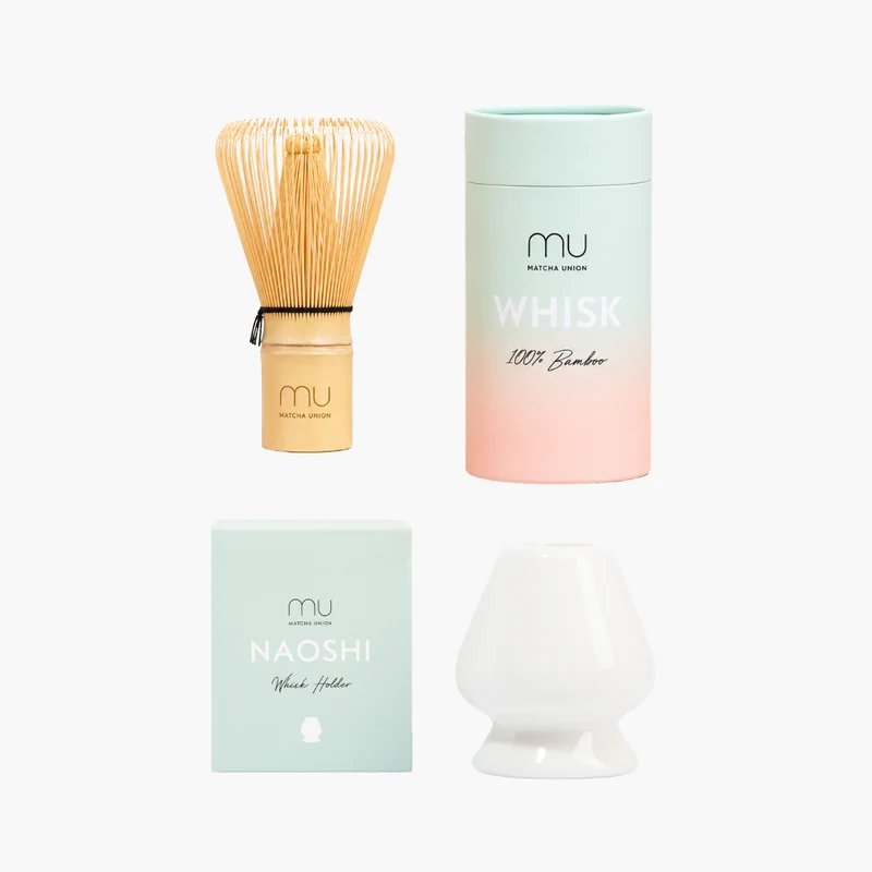 Matcha Whisk Holder Set