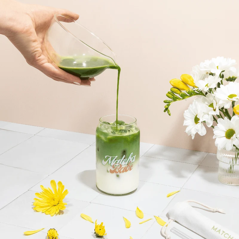 Glass Matcha Bowl